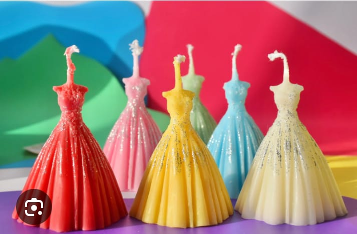 Bridal Gown Candle — image 2