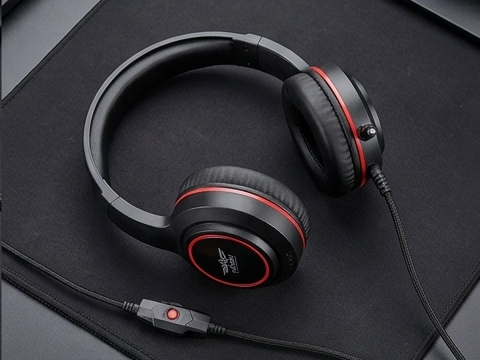 Lelisu LS-851 Wired Gaming Headphone With HD Microphone - Deep Bass Stereo Sound Over-Ear Gaming Headset For PC, Laptop & Mobile — image 3