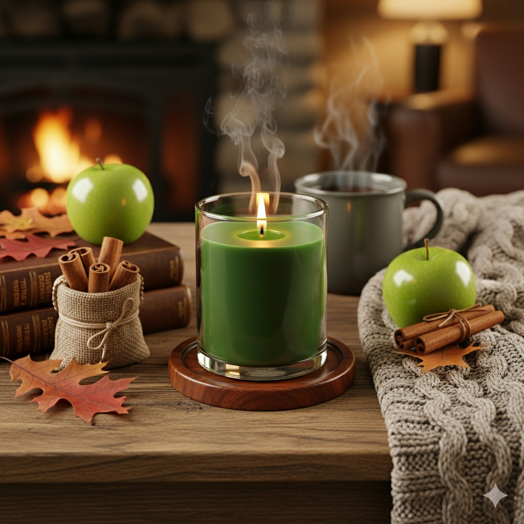 Green Apple Spice Candles — image 1