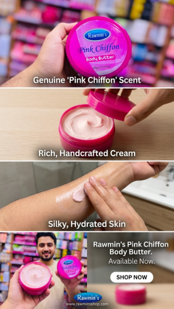 Rawmin's Pink Chiffon Body Butter