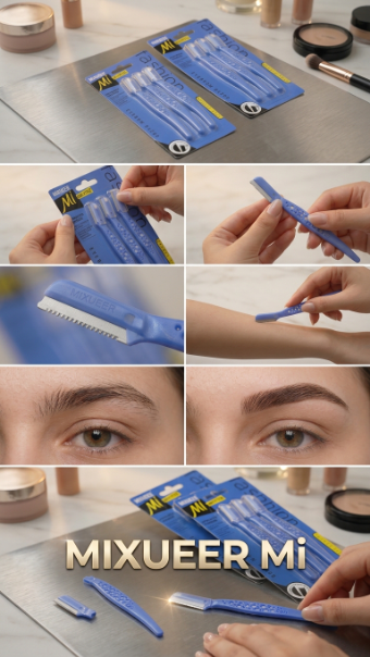 MIXUEER MI Eyebrow Razor Set