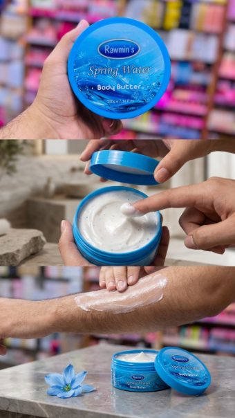 Rawmin's Spring Water Body Butter