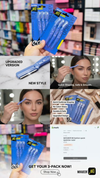 MIXUEER MI Eyebrow Razor Set