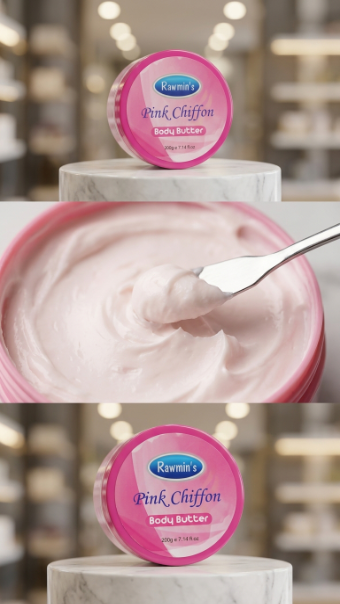 Rawmin's Pink Chiffon Body Butter