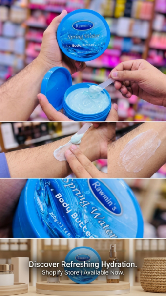 Rawmin's Spring Water Body Butter