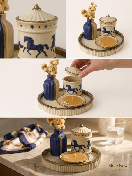 Elegant Decorative Tray Set