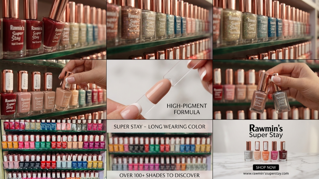 Rawmin's Super Stay Nail Enamel Collection