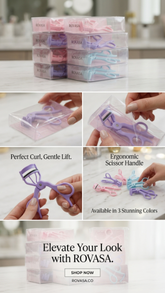 Pastel Eyelash Curlers Gentle Precise