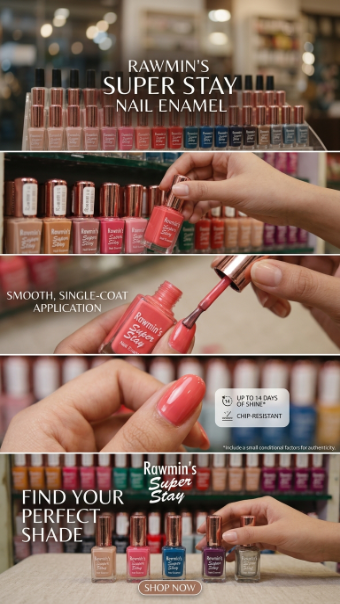 Rawmin's Super Stay Nail Enamel Collection
